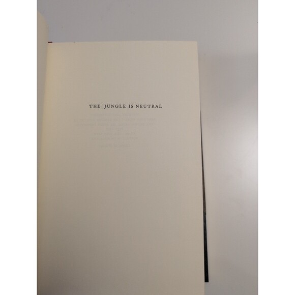 The Jungle Is Neutral – Spencer Chapman (1988, HC) – Survival & Exploration - Picture 6 of 8
